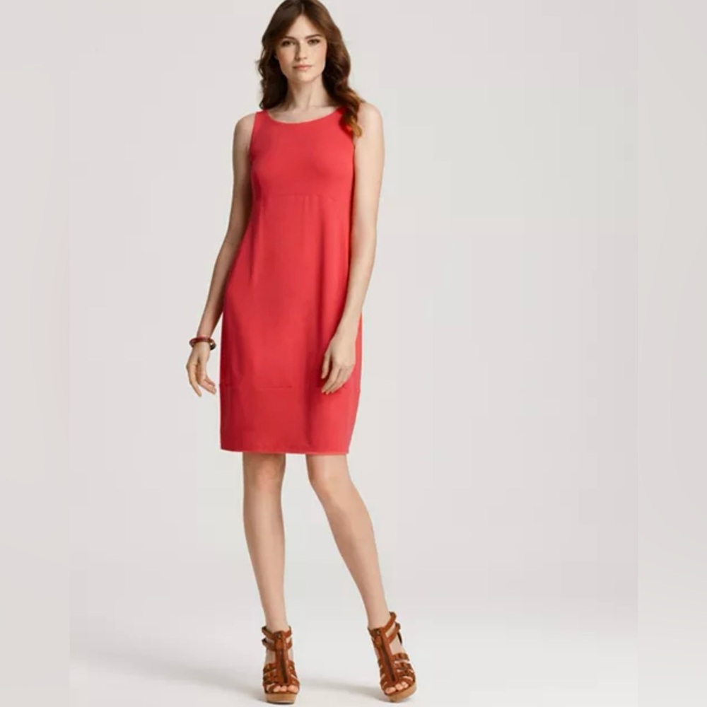 Eileen Fisher Woman Sleeveless Cutout Dress Style D1834X Size 2X